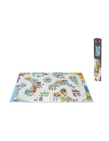 Tapis Ville Cross Roads - Janod Tapis Ville Cross Roads - Janod