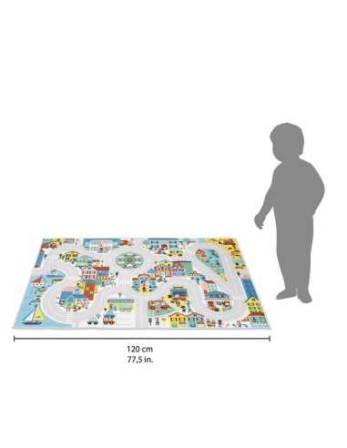 Tapis Ville Cross Roads - Janod Tapis Ville Cross Roads - Janod