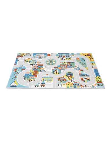 Tapis Ville Cross Roads - Janod Tapis Ville Cross Roads - Janod