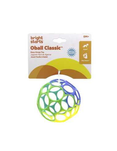 Balle souple bleu vert - Oball Balle souple bleu vert - Oball