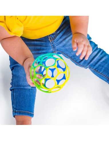 Balle souple bleu vert - Oball Balle souple bleu vert - Oball