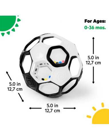 Balle sensorielle noir et blanc - Oball Balle sensorielle noir et blanc - Oball
