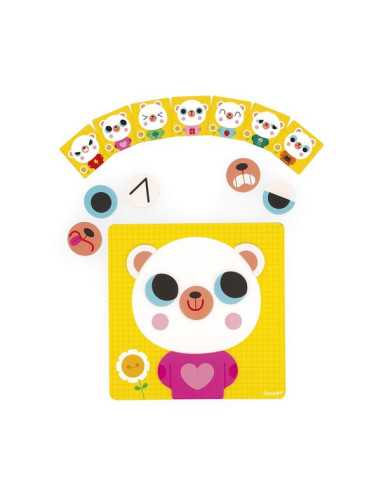 L'ours des émotions - Janod L'ours des émotions - Janod