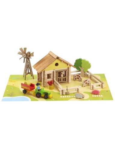 Ma ferme en bois 145 pièces - Jeujura Ma ferme en bois 145 pièces - Jeujura
