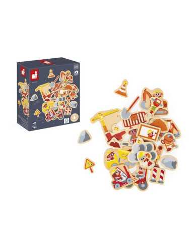 Magnets Engins de chantier 24 pièces... Magnets Engins de chantier 24 pièces...