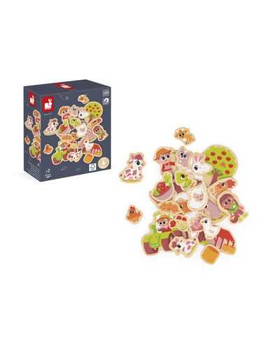 Magnets Ferme 24 pièces - Janod Magnets Ferme 24 pièces - Janod