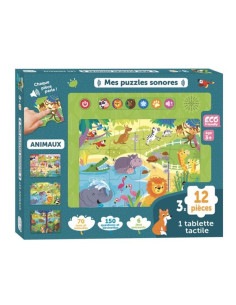 Mes puzzles sonores animaux...