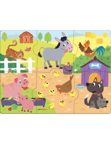 Mes puzzles sonores la ferme - 123... Mes puzzles sonores la ferme - 123...