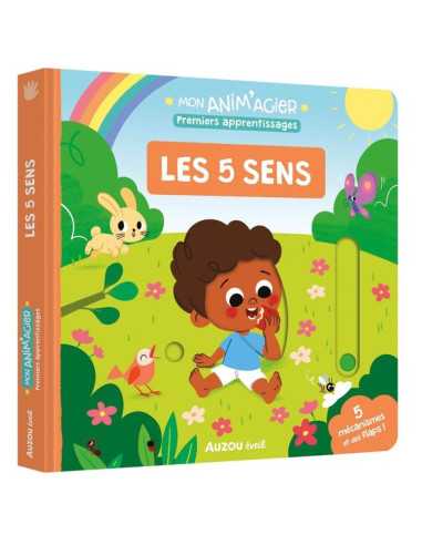 Livre Mon Anim'agier les 5 sens - Auzou