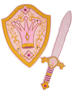 Bouclier de princesse rose... 2