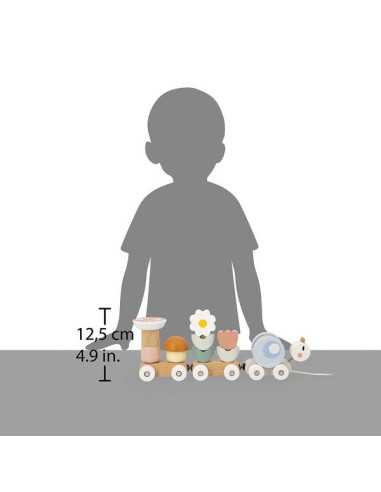 Train Escargot Sweet Cocoon - Janod Train Escargot Sweet Cocoon - Janod