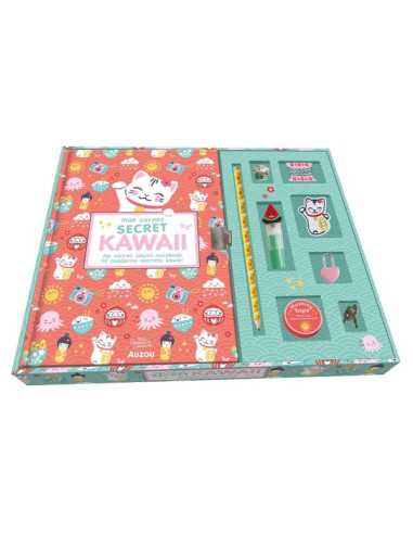 Mon coffret de papeterie Kawaii - Auzou