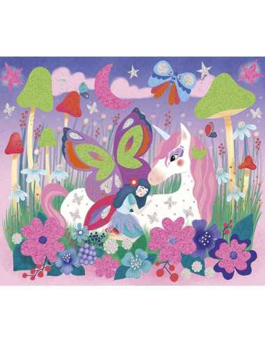 Stickers et sable phosphorescent... Stickers et sable phosphorescent...