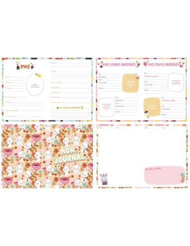 Mon carnet secret bijou Kawaii - Auzou