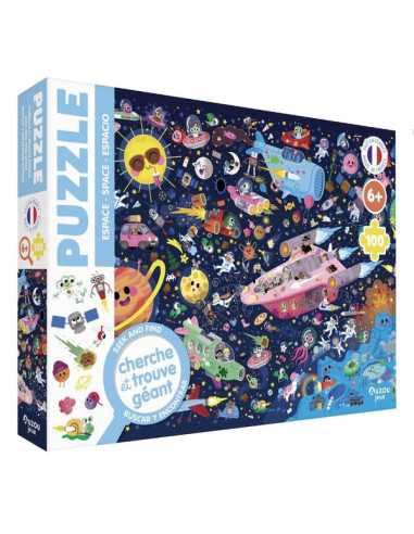 Puzzle cherche et trouve géant Espace...