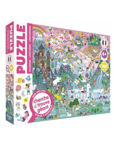 Puzzle cherche et trouve géant...
