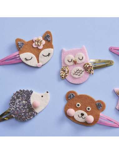 6 barrettes pailletées à créer Pretty... 6 barrettes pailletées à créer Pretty...