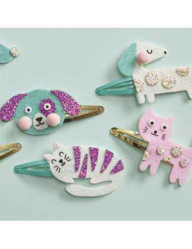 6 barrettes pailletées à créer Little... 6 barrettes pailletées à créer Little...