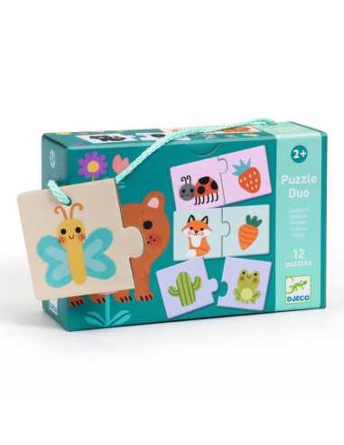 Puzzle duo Couleurs - Djeco