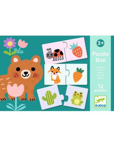 Puzzle duo Couleurs - Djeco Puzzle duo Couleurs - Djeco