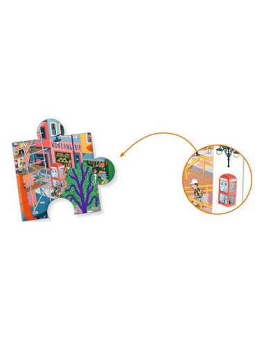 Puzzle d'observation La ville 200... Puzzle d'observation La ville 200...