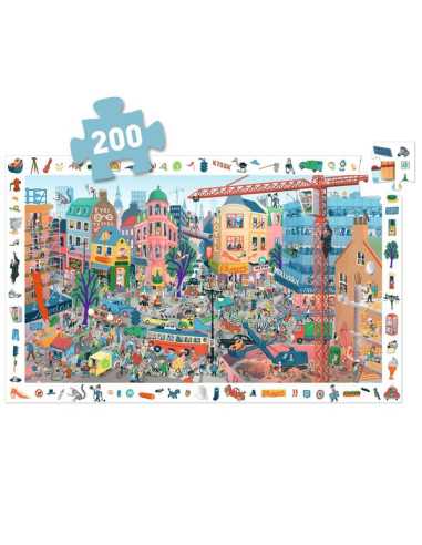 Puzzle d'observation La ville 200... Puzzle d'observation La ville 200...