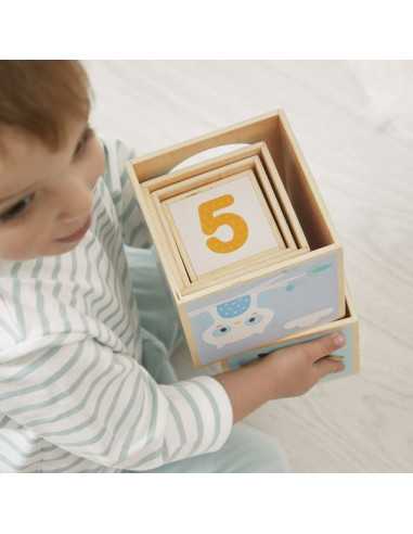 Pyramide en bois Pure - Janod Pyramide en bois Pure - Janod