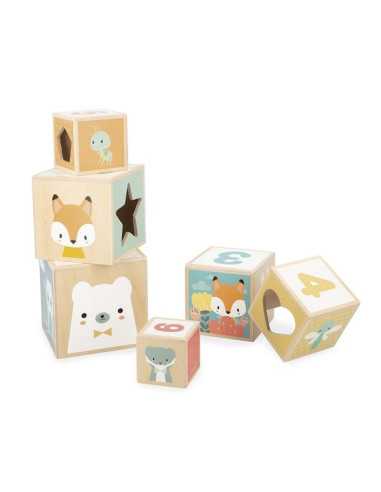 Pyramide en bois Pure - Janod Pyramide en bois Pure - Janod