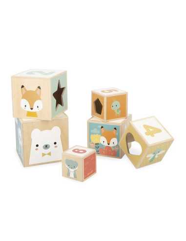 Pyramide en bois Pure - Janod Pyramide en bois Pure - Janod