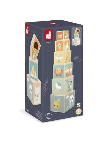 Pyramide en bois Pure - Janod Pyramide en bois Pure - Janod