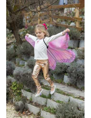 Ailes de papillon monarque roses -... Ailes de papillon monarque roses -...