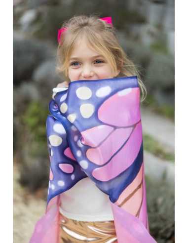 Ailes de papillon monarque roses -... Ailes de papillon monarque roses -...