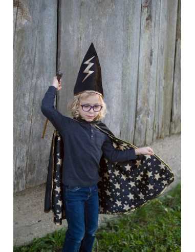 Cape de magicien réversible avec... Cape de magicien réversible avec...