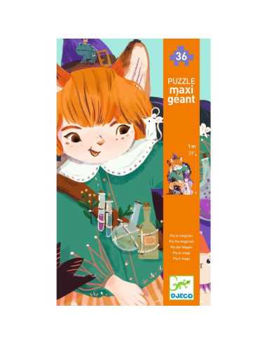 Puzzle géant Pio le magicien - Djeco Puzzle géant Pio le magicien - Djeco