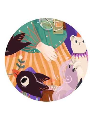 Puzzle géant Pio le magicien - Djeco Puzzle géant Pio le magicien - Djeco