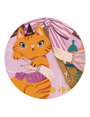 Puzzle géant Lily la sorcière - Djeco Puzzle géant Lily la sorcière - Djeco