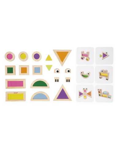 Blocs translucides Sensoriel - Janod Blocs translucides Sensoriel - Janod