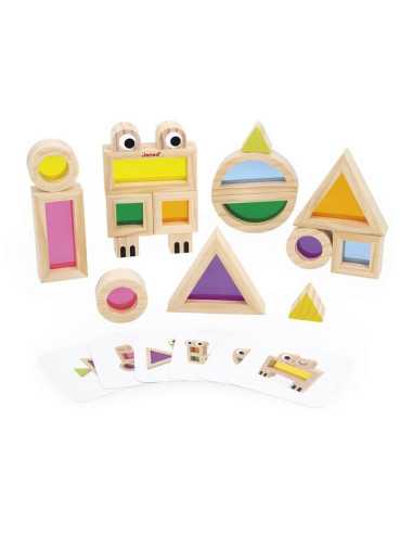 Blocs translucides Sensoriel - Janod Blocs translucides Sensoriel - Janod