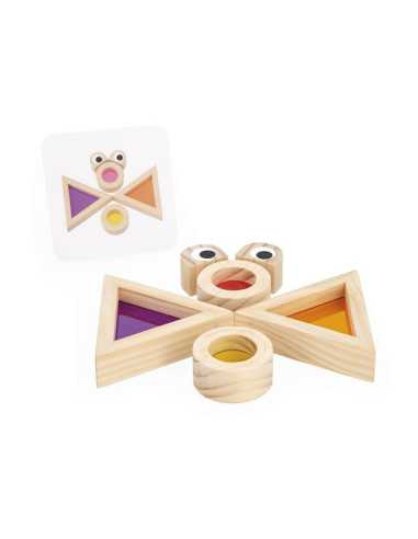 Blocs translucides Sensoriel - Janod Blocs translucides Sensoriel - Janod