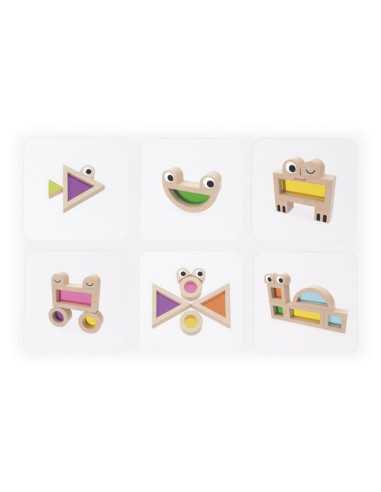 Blocs translucides Sensoriel - Janod Blocs translucides Sensoriel - Janod