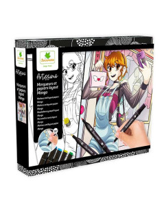 Coffret créatif manga fille...