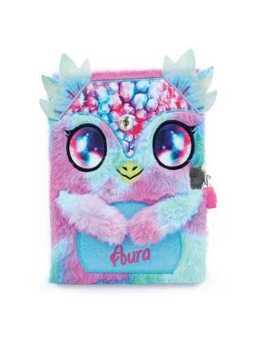 Journal intime peluche Aura -...
