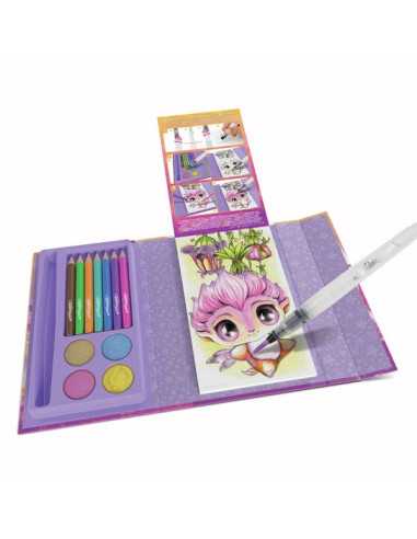 Aquarelles sur pages blanches -... Aquarelles sur pages blanches -...