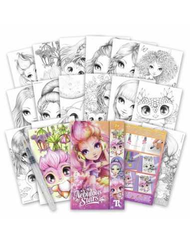 Aquarelles sur pages blanches -... Aquarelles sur pages blanches -...