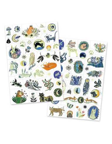 Tatouages phospho Reflets de nuit -... Tatouages phospho Reflets de nuit -...