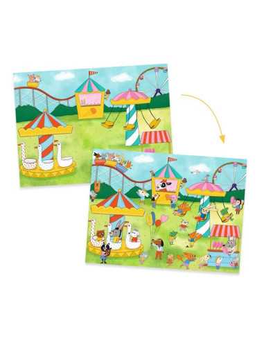 Décalcomanies C'est la fête - Djeco Décalcomanies C'est la fête - Djeco