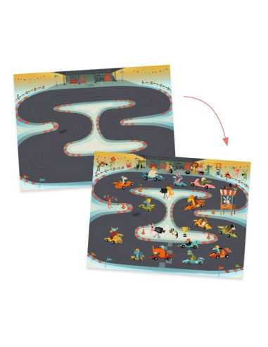 Décalcomanies Asphalte - Djeco Décalcomanies Asphalte - Djeco