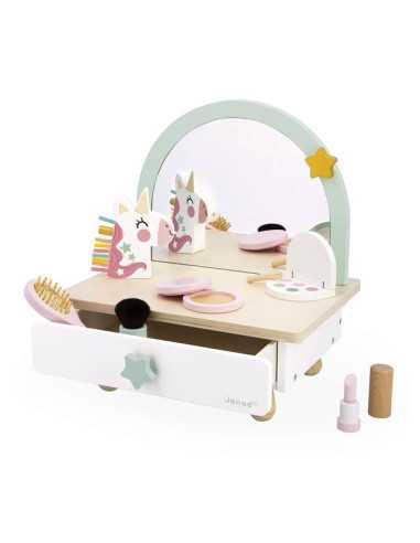Coiffeuse de table Licorne - Janod Coiffeuse de table Licorne - Janod