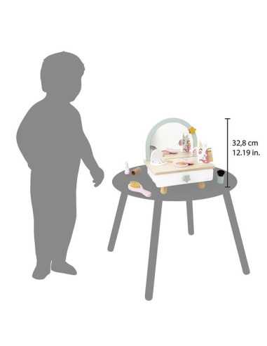 Coiffeuse de table Licorne - Janod Coiffeuse de table Licorne - Janod