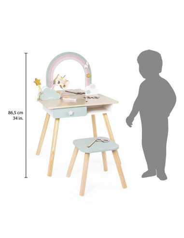 Grande coiffeuse Licorne - Janod Grande coiffeuse Licorne - Janod